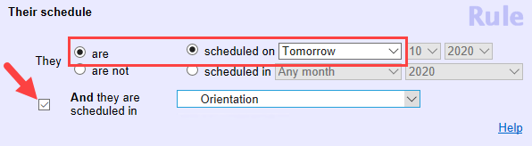 Image of Tomorrow and Orientation Assignment