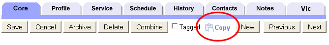 Example of Copy Button