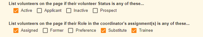 Example of Which Volunteers Are Shown