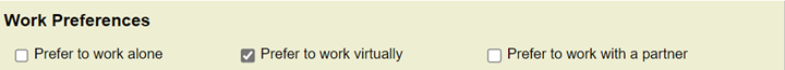 Example of Checked Characteristic Field