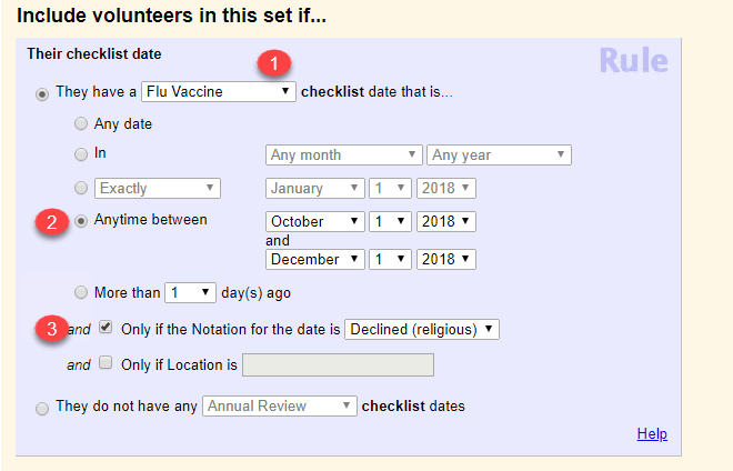 Image of Set Rule